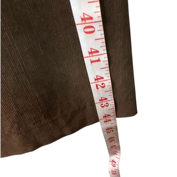 MARJORIE HAMILTON 100% Cotton Corduroy Button Front Shirt Dress Fully Lined Sz14 - Picture 8 of 11